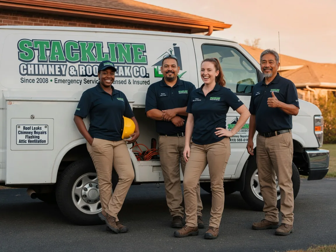 Chimney flashing repair company in Blackstone, IL